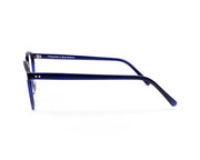 SHELL HAPSTER - FULL FRAME - BLUE SHINE - ROUND - CO7181 - (Lenses Included)*
