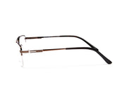 SPECSMAKERS - UNISEX DB RECTANGLE HALF FRAME - BROWNSHINE SILVER - ANF30413