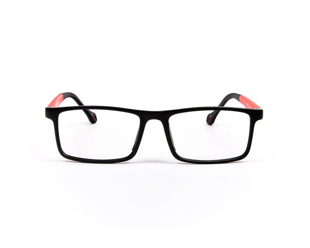 Peepstar - KIDS Square Full Frame - Black Matt Red - AMLT14000 - (LENSES INCLUDED)*