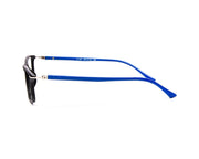Specsmakers - Unisex Rectangle Full Frame - Black Matt Blue - COC101 - (LENSES INCLUDED)*