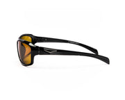 SHELL SUNGLASS - FULL FRAME - BLACK SHINE - SOI7014 - RECTANGLE - 60