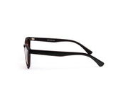 Cateye Brown Matt WITH BLACK SUNGLASS SOG952