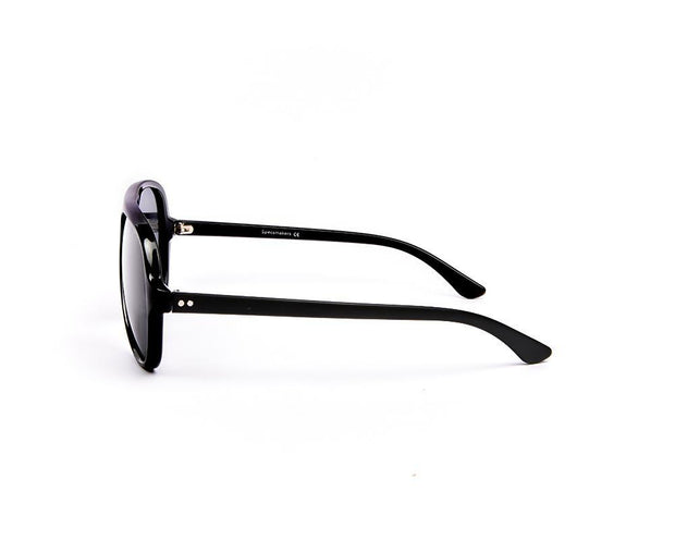 Oval Black Shine WITH BLACK SUNGLASS SOG4215