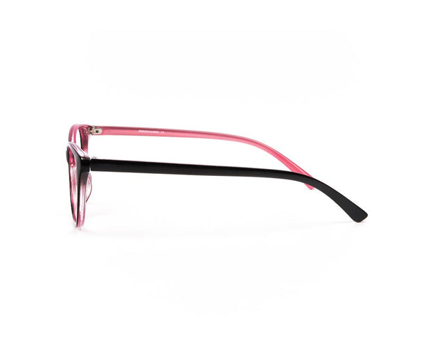 SHELL FRAME - FULL FRAME - BLACK SHINE - TUK2382 - CATEYE - 53 - Lenses Included