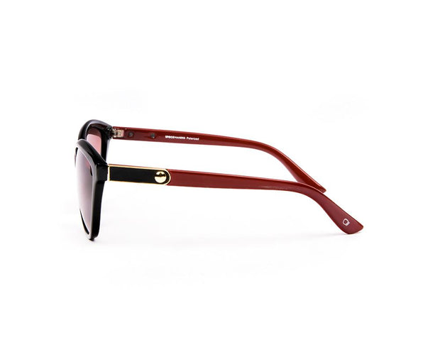 SUNGLASS - FULL FRAME - BLACK SHINE - MUA6050 - CATEYE - 58