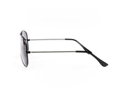 METAL SUNGLASS - FULL FRAME - BLACK MATT - SOI3025 - AOVAL - 57