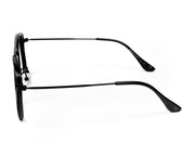 SPECSMAKERS-TUL98027-FULL FRAME-RX-BLACK SHINE-53- (LENSES INCLUDED)*