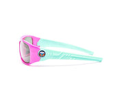Rectangle PINK SHINE WITH GREEN SUNGLASS KIDS AMK808