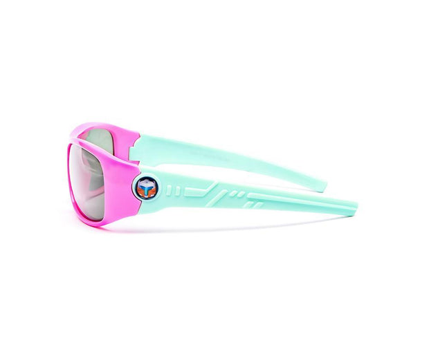 Rectangle PINK SHINE WITH GREEN SUNGLASS KIDS AMK808