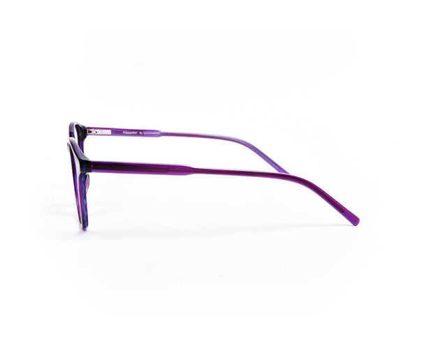 Round Purple Shine WITH Purple Happster Frame AMK35022 - (LENSES INCLUDED)*