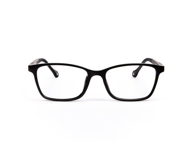 Peepstar - KIDS Rectangle Full Frame - Black Matt BLACK - AMLT14001 - (LENSES INCLUDED)*