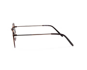 METAL  - FULL FRAME - BROWNSHINE - ROUND - ANF30779 - (Lenses Included)*