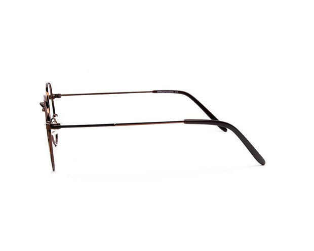 METAL  - FULL FRAME - BROWNSHINE - ROUND - ANF30779 - (Lenses Included)*
