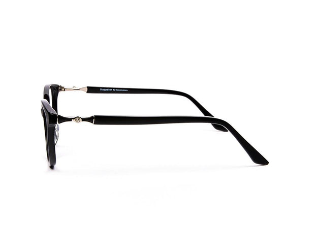 Happster - Female Cateye Full Frame - Black Shine BLACK - ANF6022 - (LENSES INCLUDED)*