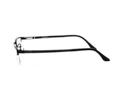 Specsmakers - Unisex Rectangle Half Frame - Black Matt BLACK - PEC88312 - (LENSES INCLUDED)*
