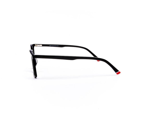 Square Black Shine WITH BLACK Happster Frame AMK35019 - (LENSES INCLUDED)*
