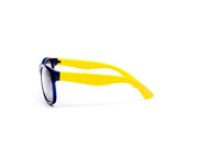 Rectangle Blue Shine WITH YELLOW SUNGLASS KIDS AMK814