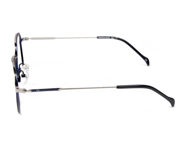 Specsmakers - Unisex Square Full Frame - Blue  Matt Grey Metallic - AMO2420 - (LENSES INCLUDED)*