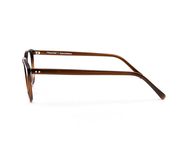 SHELL HAPSTER - FULL FRAME - BROWN SHINE - SQUARE - CO7184 - (Lenses Included)*