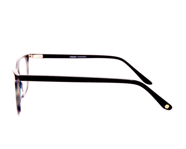 Cateye Grey Tortise with BLACK ACETATE Full Frame AMI5010 - Specsmakers