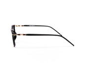 SHELL  - FULL FRAME - BLACK SHINE - RECTANGLE - AML11711 - (Lenses Included)*
