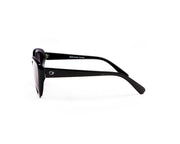 SUNGLASS - FULL FRAME - BLACK SHINE - MUA6047 - CATEYE - 54