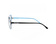 SHELL FRAME - FULL FRAME - BLACK SHINE - TUK2431 - Oval - 55 - Lenses Included