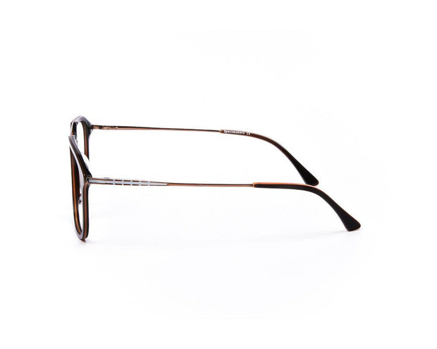 Square Brown Shine WITH Brown Shell Frame SS20084 - (LENSES INCLUDED)*