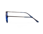 Specsmakers - Unisex Rectangle Full Frame - Blue Matt Grey Metallic - AML8183 - (LENSES INCLUDED)*