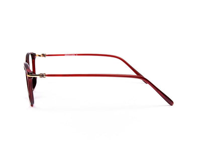 SHELL  - FULL FRAME - RED SHINE - CATEYE - AML11708 - (Lenses Included)*