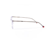 Square Crystal White WITH WHITE Happster Frame AMK35019 - (LENSES INCLUDED)*