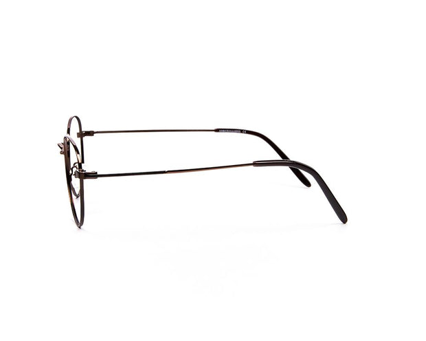 Specsmakers - Unisex Round Full Frame - Brown Shine Brown - ANF30778 - (LENSES INCLUDED)*