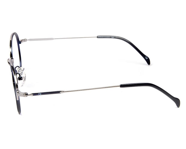 Specsmakers - Unisex Oval Full Frame - Purple Matt Grey Metallic - AMO2419 - (LENSES INCLUDED)*