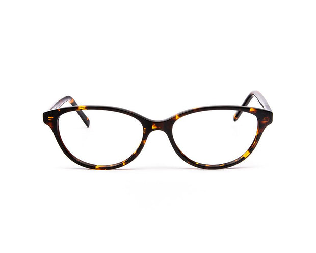 SHELL HAPSTER - FULL FRAME - BROWN TORTISE - CATEYE - CO7183 - (Lenses Included)*