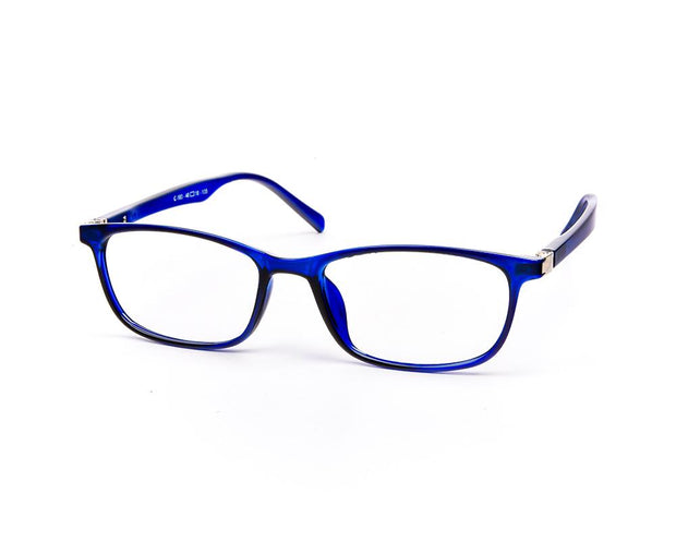 Specsmakers - Unisex Square Full Frame - Blue Shine Blue - COC103 - (LENSES INCLUDED)*