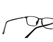 Rectangle Black Matt WITH BLACK Shell Frame AMJ3511 - (LENSES INCLUDED)*