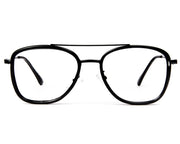 SPECSMAKERS-TUL98027-FULL FRAME-RX-BLACK SHINE-53- (LENSES INCLUDED)*