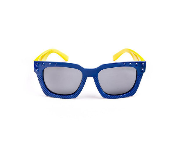 Square Blue Shine WITH YELLOW SUNGLASS KIDS AMK8118