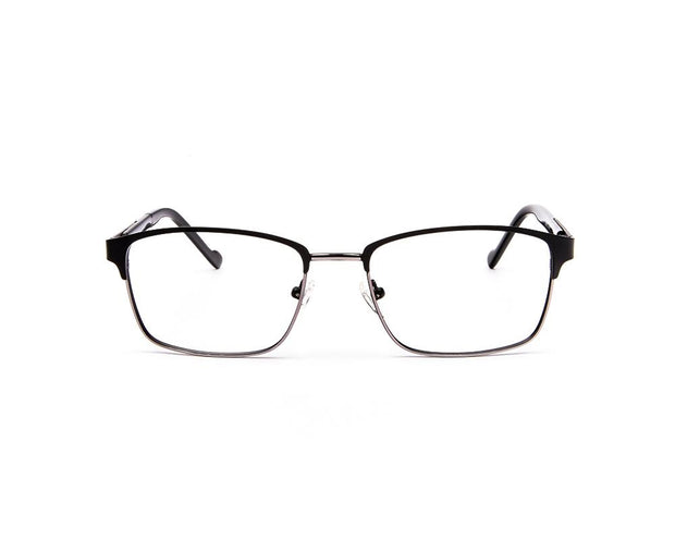 METAL  - FULL FRAME - BLACK MATT - SQUARE - ANF30582 - (Lenses Included)*