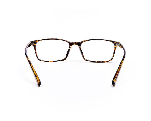 Rectangle Brown Tortise WITH Tortise Shell Frame TUI8028 - (LENSES INCLUDED)*