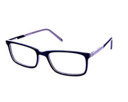 Square Grey WITH Dark Blue Shine Full Frame BH316 - Specsmakers