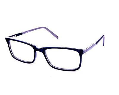 Square Grey WITH Dark Blue Shine Full Frame BH316 - Specsmakers