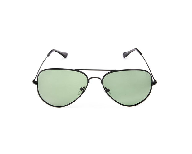 METAL SUNGLASS - FULL FRAME - BLACK MATT - SOI3025 - AOVAL - 57