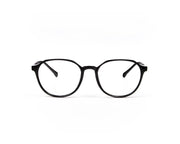 SHELL FRAME - FULL FRAME - BLACK SHINE - TUK2390 - ROUND - 52 - Lenses Included
