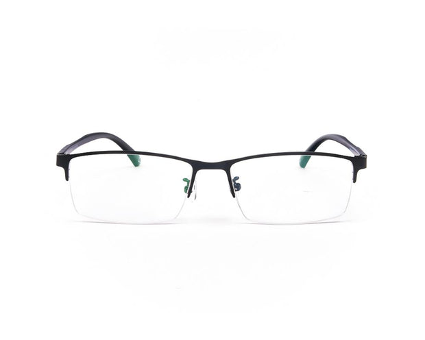METAL  - HALF FRAME - BLUE MATT - TUK78071 - RECTANGLE - 51 - Lenses Incuded