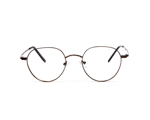METAL  - FULL FRAME - BROWNSHINE - ROUND - ANF30779 - (Lenses Included)*