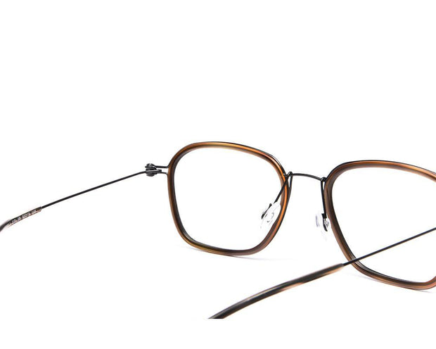 Square Black Shine WITH BLACK Shell Frame SS10331 - (LENSES INCLUDED)*