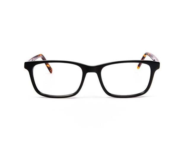 SHELL HAPSTER - FULL FRAME - BLACK SHINE - RECTANGLE - CO7182 - (Lenses Included)*