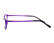 Cateye Purple WITH Purple Shine Full Frame TUD8850R - Specsmakers