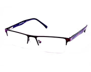 Rectangle Brown WITH Grey Half Frame AND6605N - Specsmakers